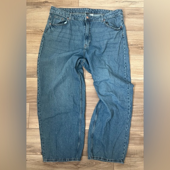 H&M Blue Flare & Wide Leg Jeans - Picture 3 of 3